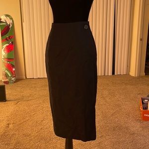100% wool wrap skirt